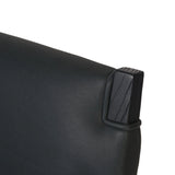 Featuring Tamari Brickhouse Black Dining Chair by Four Hands at Amethyst Home. Indulge in the luxurious experience of dining with our Tamari Brickhouse Black Dining Chair. With its sleek and sophisticated design, this chair is sure to elevate any dining space. Comfortable and elegant, it's the perfect addition to your upscale lifestyle.
Overall Dimensions: . Amethyst Home provides interior design, new home construction design consulting, vintage area rugs, and lighting in the Nashville metro area.