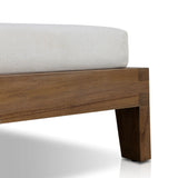 Featuring Verona Alessi Linen Outdoor Chaise by Four Hands at Amethyst Home. Expertly crafted with high-quality linen, the Verona Alessi Outdoor Chaise provides unparalleled comfort and style. It's the perfect addition to your outdoor space, allowing you to relax and unwind in luxury.
Overall Dimensions: 82.25" L x 30.0 " W x 14.0" H
Materials: 100% Polypro. Amethyst Home provides interior design, new home construction design consulting, vintage area rugs, and lighting in the San Diego metro area.