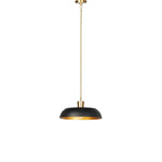 Featuring Walton Black Aluminum Enamel Pendant by Four Hands at Amethyst Home. Low-profile pendant light with wide cast aluminum shade in a black textured finish. Gold leaf interior reflects to emit a warm, inviting glow that meets vintage inspiration and modern simplicity.
Overall Dimensions: 18.0" L x 18.0 " W x 8.25" H
Collection: DaneColors: Black A. Amethyst Home provides interior design, new home construction design consulting, vintage area rugs, and lighting in the Winter Garden metro area.