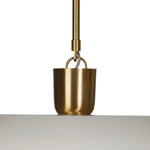 Featuring Walton White Aluminum Enamel Pendant by Four Hands at Amethyst Home. Low-profile pendant light with wide cast aluminum shade in a white textured finish. Gold leaf interior reflects to emit a warm, inviting glow that meets vintage inspiration and modern simplicity.
Overall Dimensions: 18.0" L x 18.0 " W x 8.25" H
Collection: DaneColors: White Aluminum . Amethyst Home provides interior design, new home construction design consulting, vintage area rugs, and lighting in the Tampa metro area.