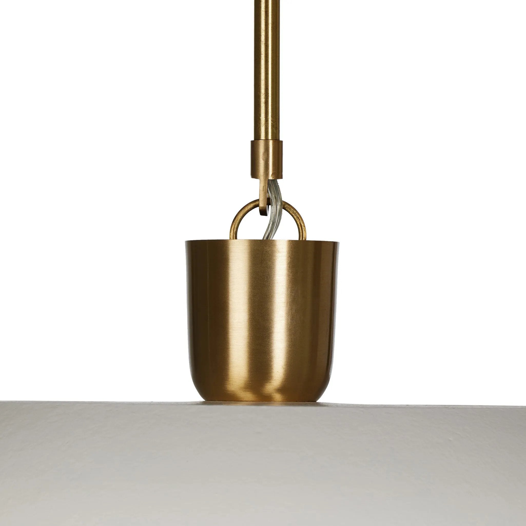 Featuring Walton White Aluminum Enamel Pendant by Four Hands at Amethyst Home. Low-profile pendant light with wide cast aluminum shade in a white textured finish. Gold leaf interior reflects to emit a warm, inviting glow that meets vintage inspiration and modern simplicity.
Overall Dimensions: 18.0" L x 18.0 " W x 8.25" H
Collection: DaneColors: White Aluminum . Amethyst Home provides interior design, new home construction design consulting, vintage area rugs, and lighting in the Tampa metro area.