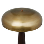 Featuring Griffin Russet Mango Floor Lamp by Four Hands at Amethyst Home. A stylish nod to midcentury mushroom lamps, this beautifully scaled wood lamp features a gleaming metal shade finished in aged brass. It's topped with a small wood finial to complete the look.Overall Dimensions: 26.00"w x 26.00"d x 63.75"hWeight : 40.56 lbsMaterials : Solid Mango, Iron. Amethyst Home provides interior design, new construction, custom furniture, and area rugs in the Scottsdale metro area