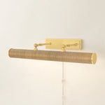 Whether you want to bring more attention to artwork or highlight a wall shelf of your favorite things, Holly is up to the task. This plug-in picture light now comes in an Aged Brass or Natural Grasscloth finish to create a more traditional or distinctive look. Amethyst Home provides interior design, new home construction design consulting, vintage area rugs, and lighting in the Winter Garden metro area.