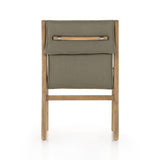 Featuring Nina Cotton Dining Chair by Four Hands at Amethyst Home. This cotton/linen blend Nina Chair feels plush yet so natural with the blend of earth made fibers.  The wood detail on the back makes us swoon.Overall Dimensions: 21.25"w x 24.50"d x 33.50"hWeight : 19.80 lbsMaterials : 62% Cotton, 20% Flax/Linen, 18% Viscose (Rayon), Solid Parawood, Stainless Steel. Amethyst Home provides interior design, new construction, custom furniture, and area rugs in the Winter Garden metro area