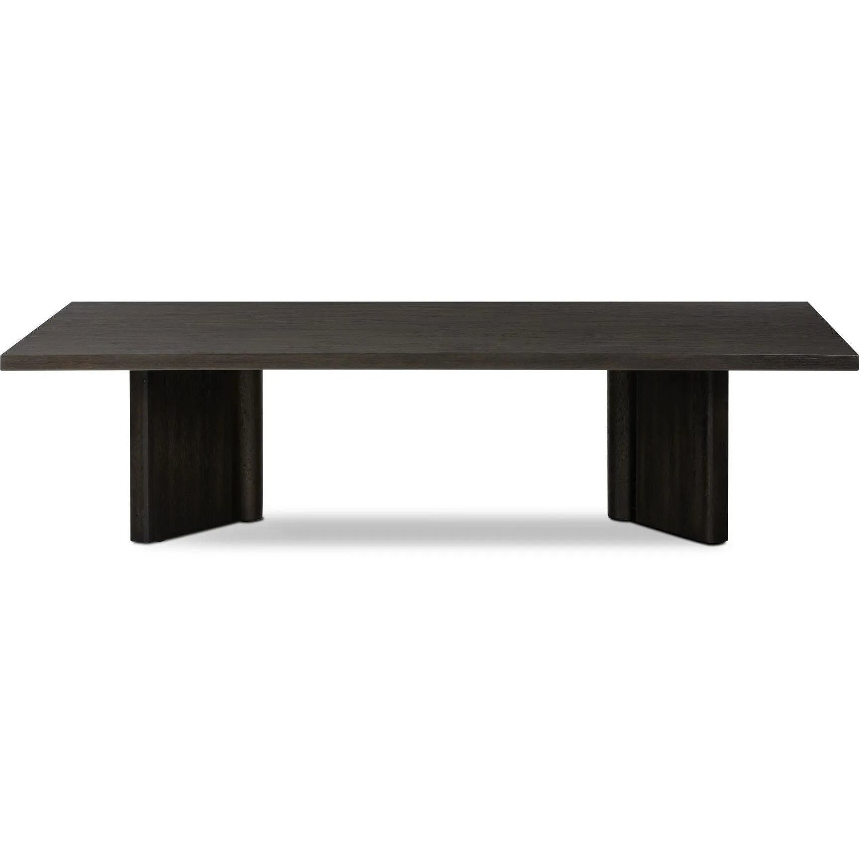 Huxley Smoked Black Veneer Coffee Table  Four Hands