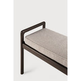 Featuring Jack Ivory Mahogany Dark Brown Bench by Ethnicraft at Amethyst Home. Alluring from every angle, luxuriant shapes and curves form the basis of the Jack collection. This bench's clean lines are inspired by Scandinavian modernism, reinforcing a classic, vintage, feel that can be passed on to generations ahead.Weight : 31 lbs Dimensions: 16.5" W x 59.5" L x 23.5" H. Amethyst Home provides interior design, new construction, custom furniture, and area rugs in the Monterey metro area