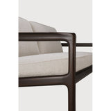 Featuring Jack Ivory Mahogany Dark Brown Sofa by Ethnicraft at Amethyst Home. Alluring from every angle, luxuriant shapes and curves form the basis of the Jack collection. This sofa's clean lines are inspired by Scandinavian modernism, reinforcing a classic, vintage, feel that can be passed on to generations ahead.Weight : 88 lb Dimensions: 34.5 in W x 73 in L x 29.5 in HBackrest D. Amethyst Home provides interior design, new construction, custom furniture, and area rugs in the Monterey metro area