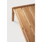 Featuring Jack Teak Outdoor Coffee Table by Ethnicraft at Amethyst Home. With the same luxuriant shapes and curves as the wider Jack collection, the Teak Jack coffee table was designed to attract attention as a single item or arranged together in a composition specific to your needs.Collection : JackFloor Protector : YesMain Material : TeakMax weight : 85 KGShape : RectangularSol. Amethyst Home provides interior design, new construction, custom furniture, and area rugs in the Alpharetta metro area