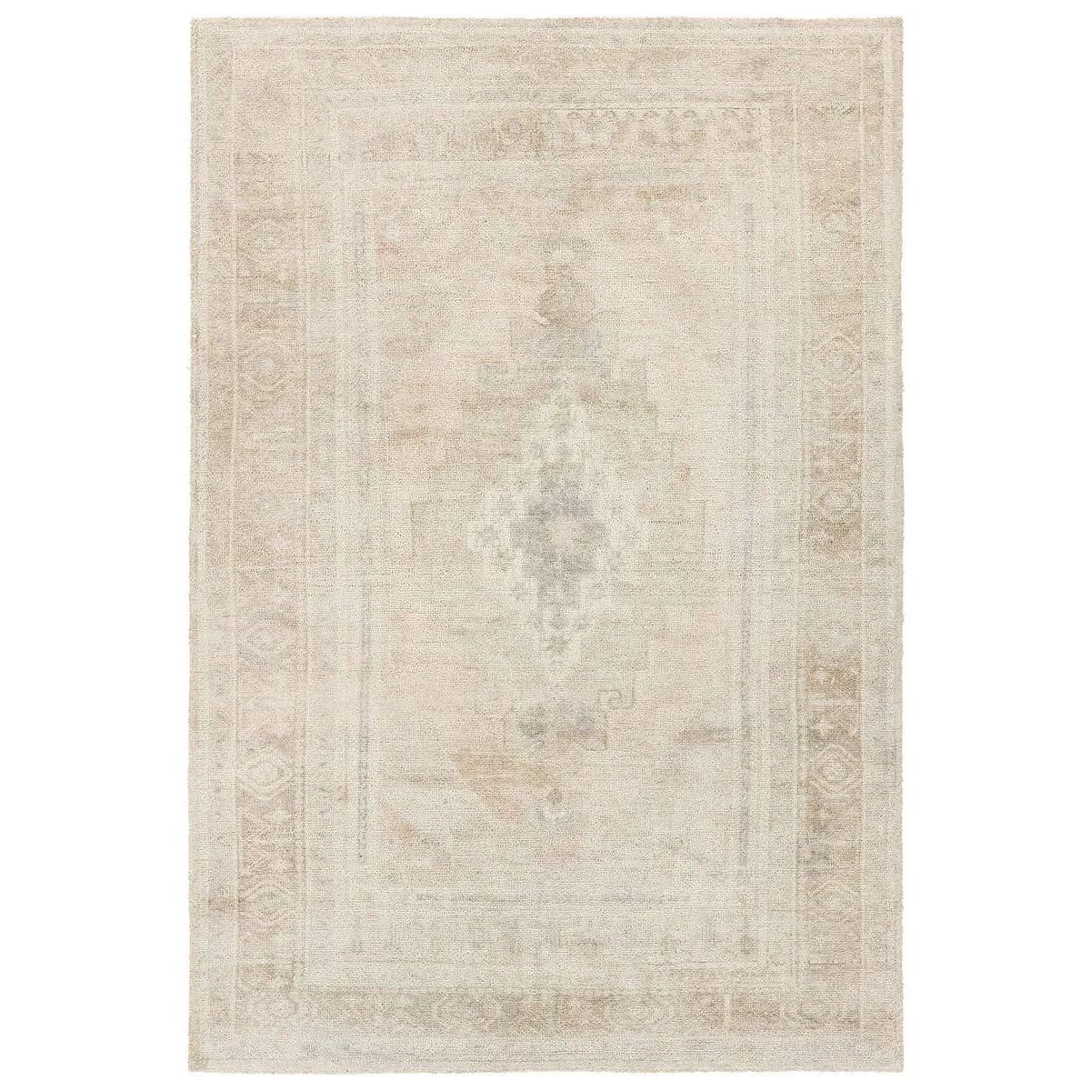 Featuring Adorn Rug by Jaipur Living at Amethyst Home. The Adorn design features a traditional medallion motif, set against a warm tan and beige backdrop with subtle accents. Its vintage, distressed look adds character and charm, making it feel like a cherished heirloom from the very first step.Hand Tufted100% PET YarnCSN05 Casen AdornBlot stains immediatel. Amethyst Home provides interior design, new home construction design consulting, vintage area rugs, and lighting in the San Diego metro area.
