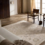 Featuring Alara Rug by Jaipur Living at Amethyst Home. Elegant and classic, the Alara design presents a largely sought-after Oushak-inspired pattern in a durable, powerloomed construction. The beautiful blue and gray oriental pattern effortlessly elevates any medium-traffic indoor setting. Space-dyed polyester introduces subtle, intriguing color variatio. Amethyst Home provides interior design, new home construction design consulting, vintage area rugs, and lighting in the Laguna Beach metro area.