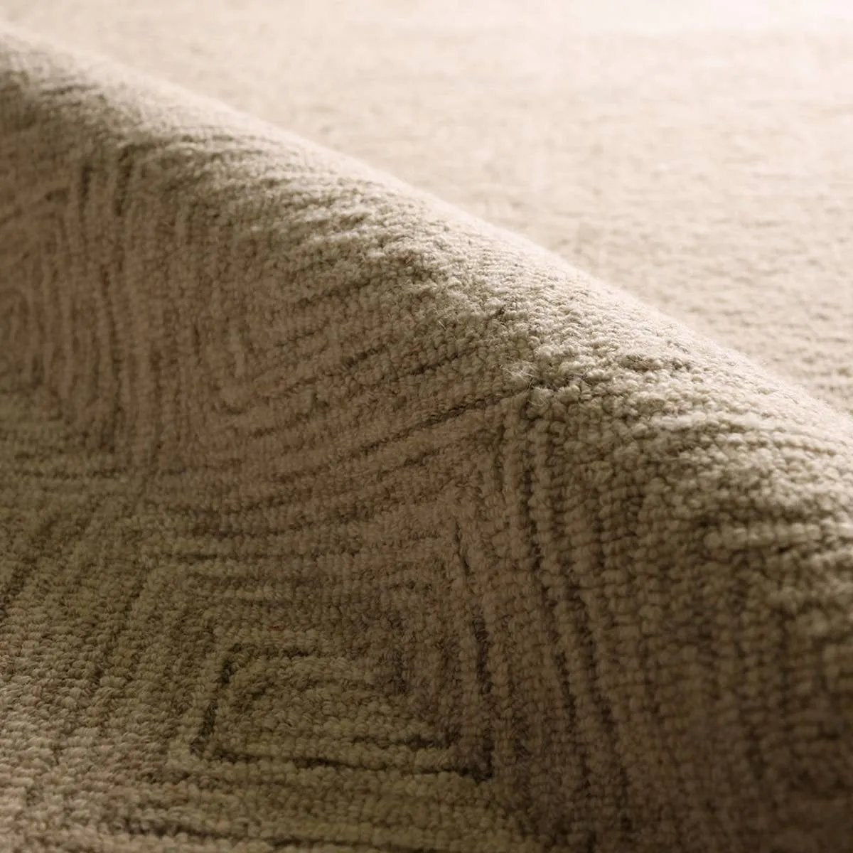 Featuring Kafes Aleric Rug by Jaipur Living at Amethyst Home. The Kafes Aleric embraces minimalist geometry with a modern, tranquil aesthetic. The Aleric design is tufted directionally to form strong, harmonious lines, creating concentric rectangles that radiate outward. Balancing structured design with natural fluidity, this breathable piece allows air to. Amethyst Home provides interior design, new home construction design consulting, vintage area rugs, and lighting in the Washington metro area.