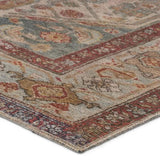 Featuring Canteena Arkansas Rug by Jaipur Living at Amethyst Home. The Canteena Arkansas combines the charm of timeless designs with easy-care, livability for any home or lifestyle. The Arkansas design delights with medallions and intricate floral borders in hues of red, blue, gold, and gray. This digitally printed assortment of rugs features stunning abras. Amethyst Home provides interior design, new home construction design consulting, vintage area rugs, and lighting in the Nashville metro area.
