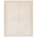 Featuring Ashend Imbar Hand-Knotted Rug by Jaipur Living at Amethyst Home. Hand carded wool, soft Tencel, and a neutral color palette define the handknotted Ashend Imbar. The Imbar rug showcases a Moroccan-inspired center medallion in a neutral, cream, taupe, and beige colorway. Geometric detailing via high and low pile establishes a thin border and provid. Amethyst Home provides interior design, new home construction design consulting, vintage area rugs, and lighting in the Des Moines metro area.