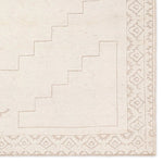 Featuring Ashend Imbar Hand-Knotted Rug by Jaipur Living at Amethyst Home. Hand carded wool, soft Tencel, and a neutral color palette define the handknotted Ashend Imbar. The Imbar rug showcases a Moroccan-inspired center medallion in a neutral, cream, taupe, and beige colorway. Geometric detailing via high and low pile establishes a thin border and provid. Amethyst Home provides interior design, new home construction design consulting, vintage area rugs, and lighting in the Washington metro area.