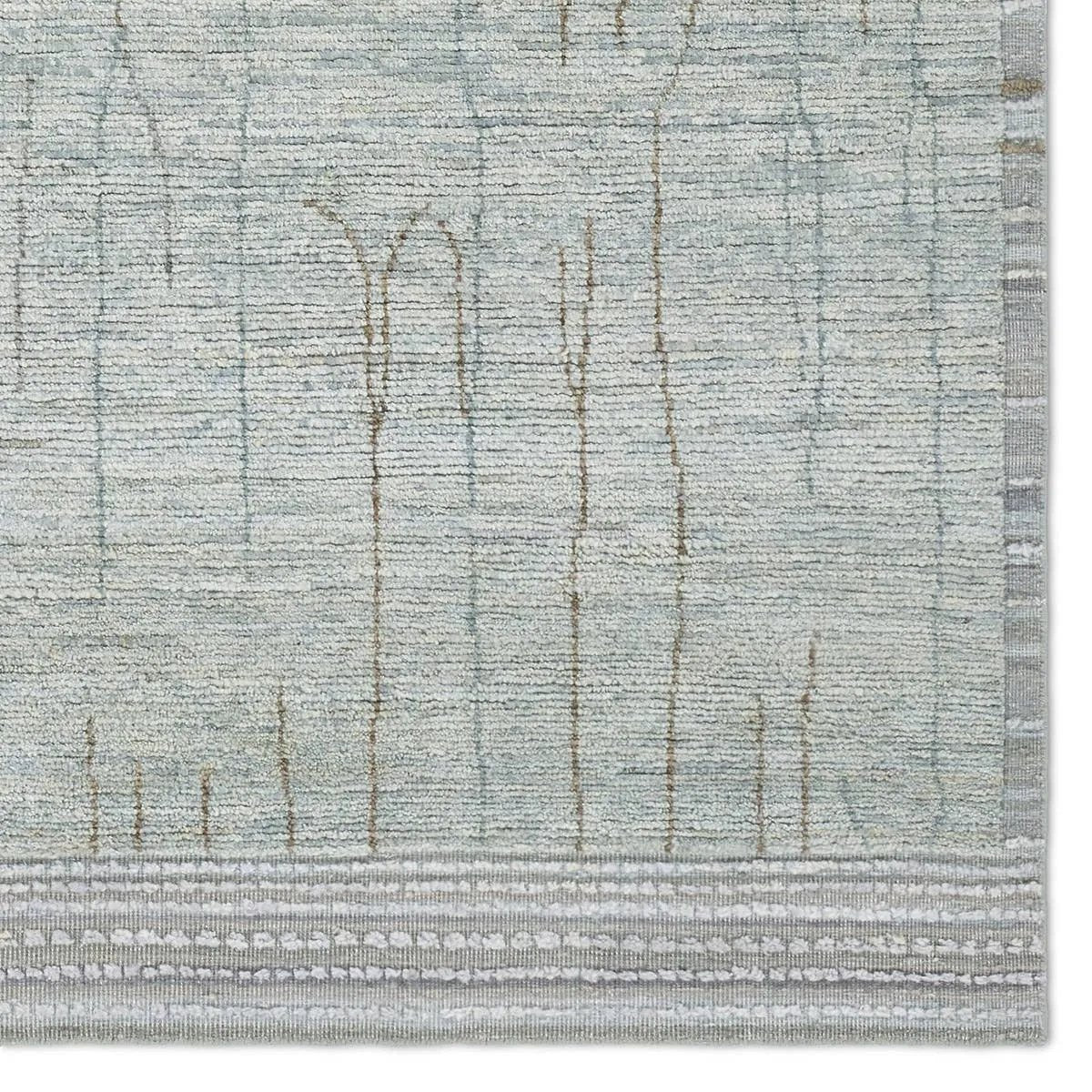 Featuring Atalaya Hand-Knotted Rug by Jaipur Living at Amethyst Home. With its understated adventurous spirit, the Kazben Atalaya whispers luxury. A tribute to the collective decades of quality rug-making, it’s an investment for today and tomorrow. The Atalaya design speaks to the artistry of finely made rugs, with a gentle, low-ribbed pile that feels sult. Amethyst Home provides interior design, new home construction design consulting, vintage area rugs, and lighting in the Washington metro area.