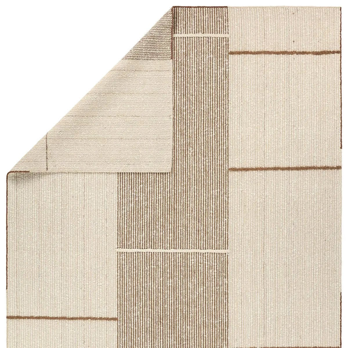 Featuring Bastien Rug by Jaipur Living at Amethyst Home. Earthy white and brown tones come together in a mesmerizing linear design, infusing the Bastien rug with contemporary elegance. Hand-knotted from a luxe wool pile, its luminous sheen highlights every intricate detail.Handwoven90% Wool 10% CottonRIM03 Rimal BastienBlot stains immediately and clean wi. Amethyst Home provides interior design, new home construction design consulting, vintage area rugs, and lighting in the Kansas City metro area.