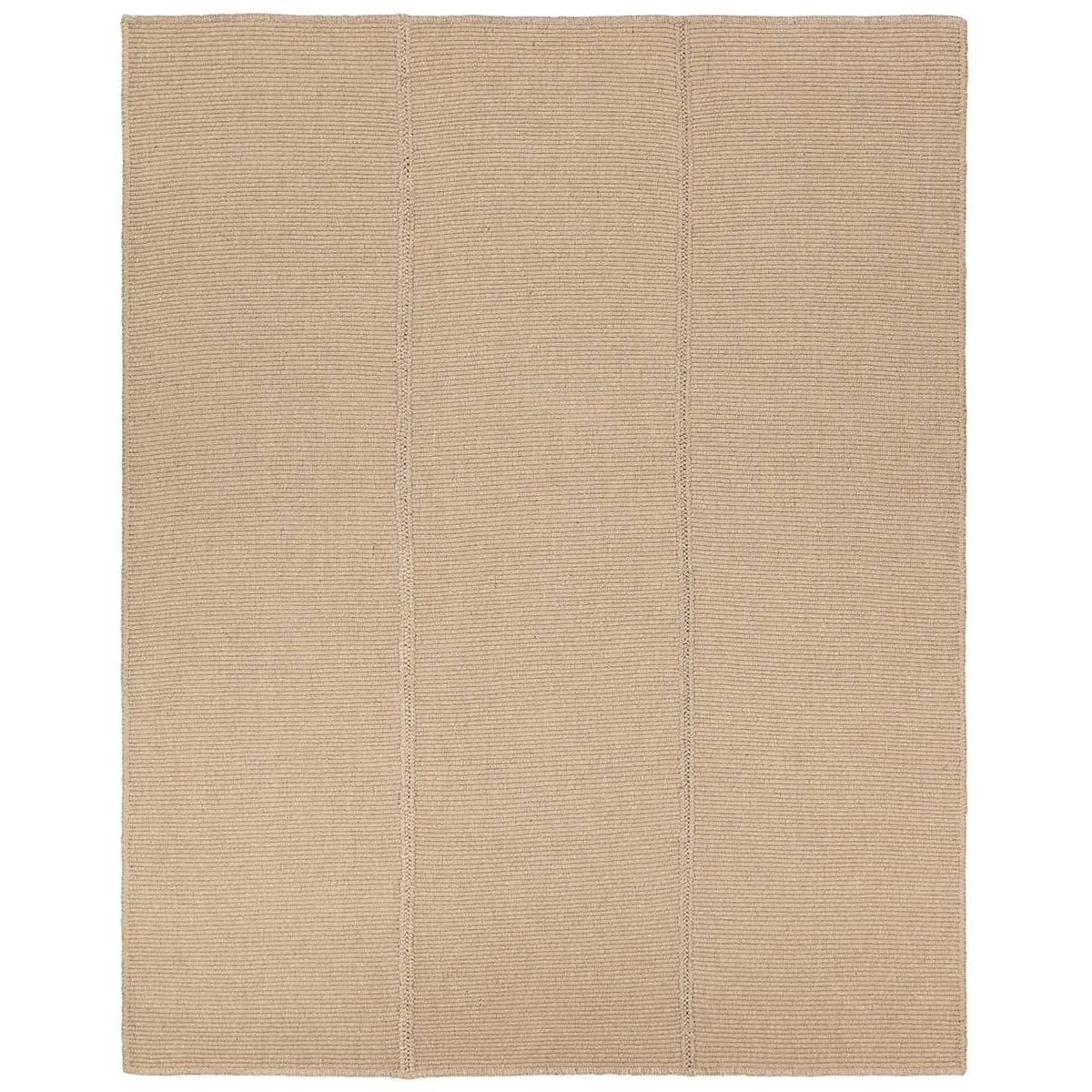 Featuring Bayana Rug by Jaipur Living at Amethyst Home. Authentic craftsmanship takes center stage with the Yatra Bayana. Handcrafted with meticulous care, this piece is sewn together in distinct channels, emulating the traditional techniques used by nomadic weavers with looms. Its solid tan shade and unique design elements create a contemporary aesthetic . Amethyst Home provides interior design, new home construction design consulting, vintage area rugs, and lighting in the Washington metro area.