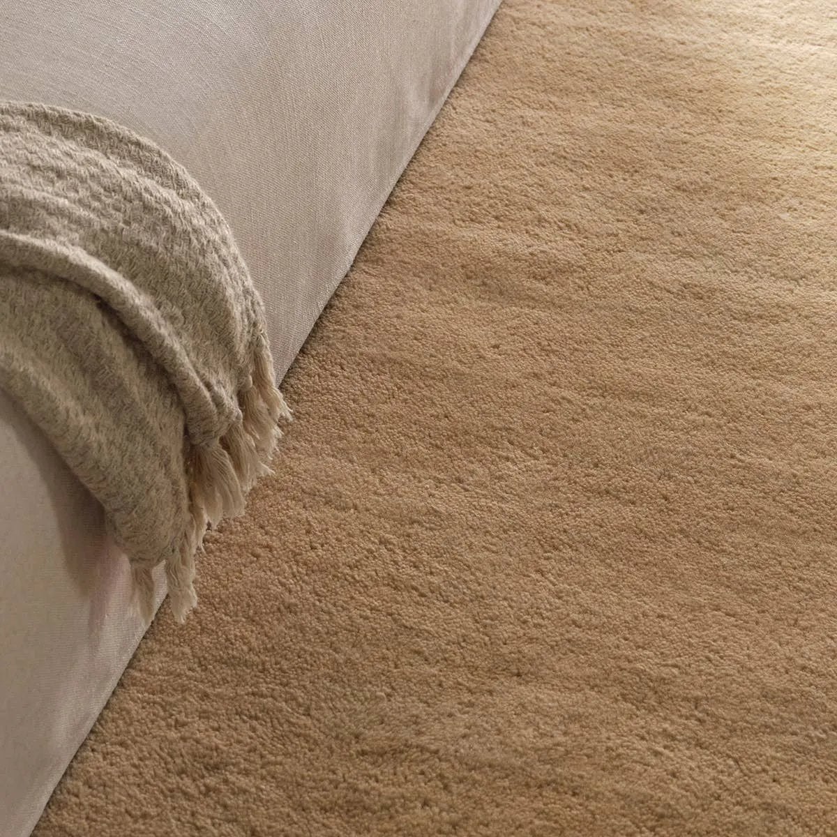 Featuring Colson Hand-Knotted Rug by Jaipur Living at Amethyst Home. The Bekarys Colson features shaggy texture with a remarkably soft pile that invites relaxation and warmth. Its solid neutral tones provide a versatile backdrop that enhances any decor. This plush, hand-knotted gem offers both tactile pleasure and visual appeal.Hand Knotted100% WoolBKR03 Bekar. Amethyst Home provides interior design, new home construction design consulting, vintage area rugs, and lighting in the Dallas metro area.