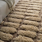 Featuring Dunes Rug by Jaipur Living at Amethyst Home. Indulge in the sumptuous texture and unparalleled luxury of Gamil. An exclusive collaboration with Atlanta-based designer, Michael Habachy, this rug is intricately hand woven on a Punja loom using traditional Persian techniques. Its unique mix of shaggy high-low texture is crafted using the long fibers of N. Amethyst Home provides interior design, new home construction design consulting, vintage area rugs, and lighting in the Omaha metro area.