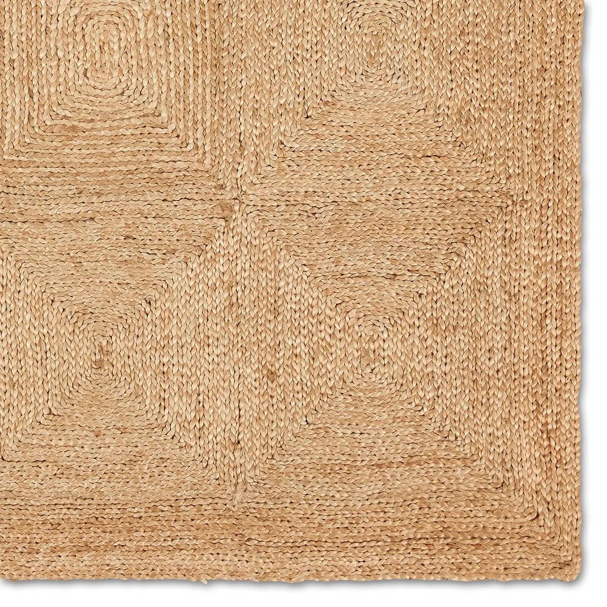 Featuring Briad Ecrin Rug by Jaipur Living at Amethyst Home. Embrace understated sophistication with the Briad Ecrin. High-quality jute fibers are handwoven for a dense texture and a sumak-inspired finish. Unlike typical jute braids, the Ecrin rug’s elevated construction provides both sturdiness and a one-of-a-kind look—a combination sure to add a polished amb. Amethyst Home provides interior design, new home construction design consulting, vintage area rugs, and lighting in the Austin metro area.