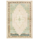 Featuring Enigma Rug by Jaipur Living at Amethyst Home. The Enigma design blends timeless tradition with a vintage-inspired aesthetic. Featuring a striking central medallion, this rug boasts an elegant ivory and white backdrop, accented by light blue detailing. Its classic pattern and gently distressed finish give it an heirloom feel from the very first st. Amethyst Home provides interior design, new home construction design consulting, vintage area rugs, and lighting in the Des Moines metro area.
