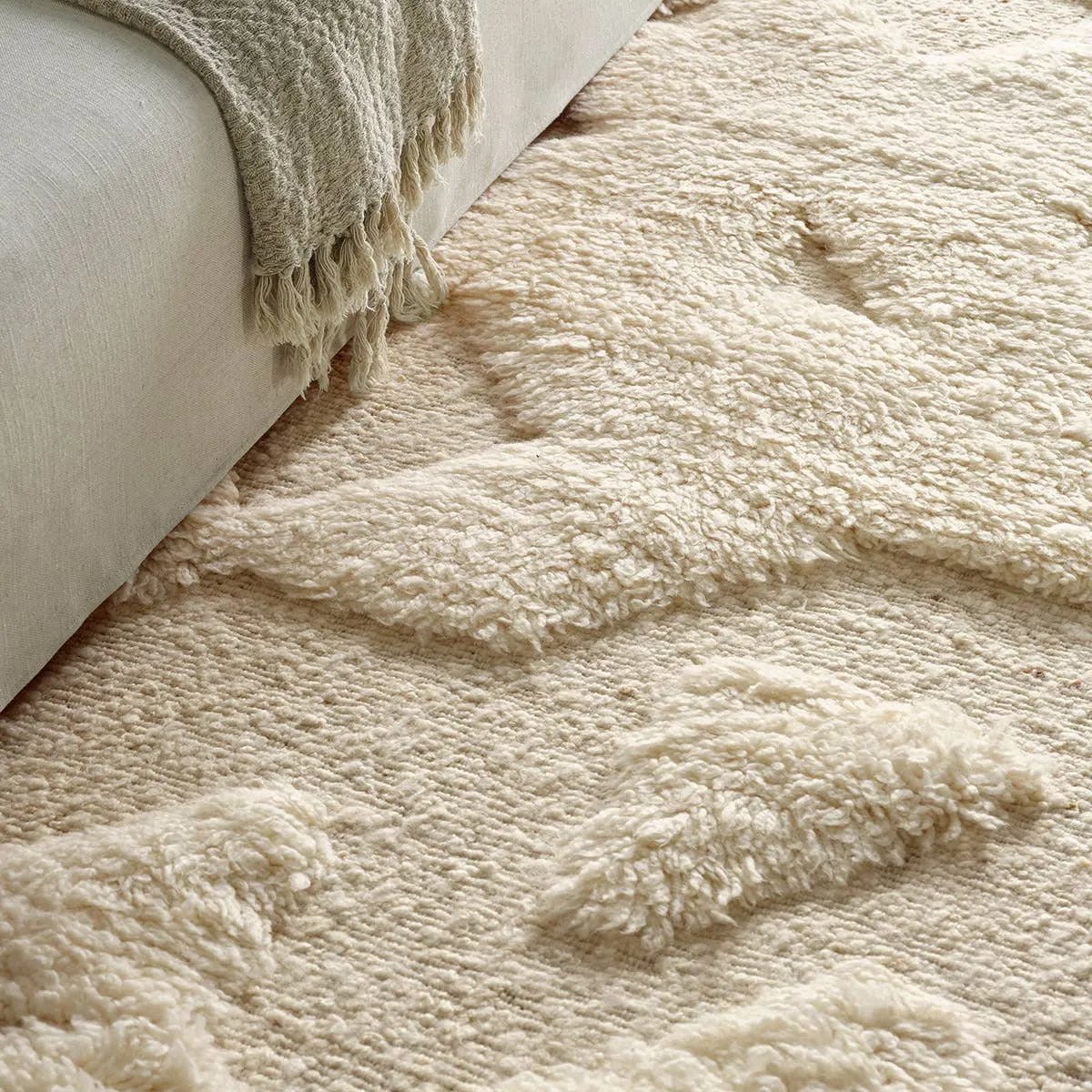 Featuring Giza Rug by Jaipur Living at Amethyst Home. Indulge in the sumptuous texture and unparalleled luxury of Gamil. An exclusive collaboration with Atlanta-based designer, Michael Habachy, this rug is intricately hand woven on a Punja loom using traditional Persian techniques. Its unique mix of shaggy high-low texture is crafted using the long fibers of Ne. Amethyst Home provides interior design, new home construction design consulting, vintage area rugs, and lighting in the Omaha metro area.