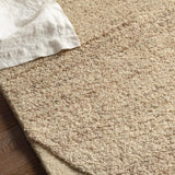 Featuring Haryana Rug by Jaipur Living at Amethyst Home. Add a contemporary flair to floors with the Reyner Haryana. Hand-tufted from 100% handspun, undyed wool, the plush rug features a high-low pile that accentuates its mid-century, Brutalist-inspired geometric pattern. Easy-to-match shades of tan and taupe to add warmth and depth to any interior.Hand T. Amethyst Home provides interior design, new home construction design consulting, vintage area rugs, and lighting in the Los Angeles metro area.