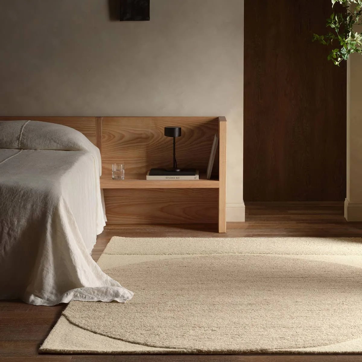 Featuring Haryana Rug by Jaipur Living at Amethyst Home. Add a contemporary flair to floors with the Reyner Haryana. Hand-tufted from 100% handspun, undyed wool, the plush rug features a high-low pile that accentuates its mid-century, Brutalist-inspired geometric pattern. Easy-to-match shades of tan and taupe to add warmth and depth to any interior.Hand. Amethyst Home provides interior design, new home construction design consulting, vintage area rugs, and lighting in the Newport Beach metro area.