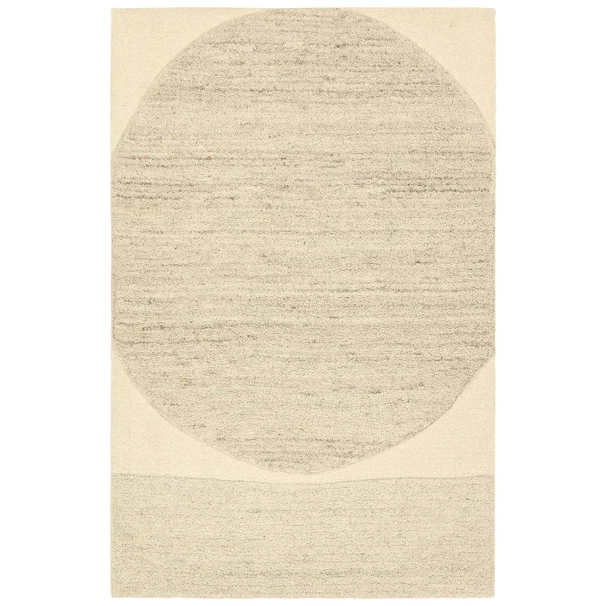 Featuring Haryana Rug by Jaipur Living at Amethyst Home. Add a contemporary flair to floors with the Reyner Haryana. Hand-tufted from 100% handspun, undyed wool, the plush rug features a high-low pile that accentuates its mid-century, Brutalist-inspired geometric pattern. Easy-to-match shades of tan and taupe to add warmth and depth to any interior.Han. Amethyst Home provides interior design, new home construction design consulting, vintage area rugs, and lighting in the Salt Lake City metro area.