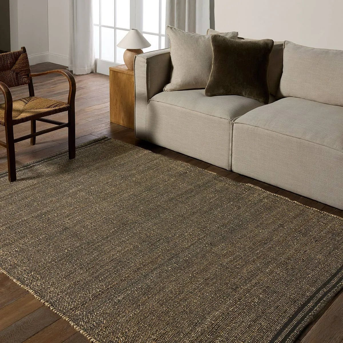 Featuring Ketra Solous Rug by Jaipur Living at Amethyst Home. This natural fiber blend gives way to an organic look and feel to a space.  Hand loomed by artisans in India, the Ketra Solous demonstrates woven and braided techniques from the sustainable sources of jute and cotton that give way to incredibly rich texture.Handwoven70% Jute 30% CottonKET01 Ketra. Amethyst Home provides interior design, new home construction design consulting, vintage area rugs, and lighting in the Park City metro area.