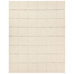 Featuring Leona Coart Rug by Jaipur Living at Amethyst Home. With its lofty, handmade loops, the Coart rug is an inviting, textural essential. Crafted of 100% undyed wool, its natural, relaxed, persona is met with a crisp, contemporary grid pattern.  An outstanding union of artistry and contemporary style, its physical approachability, monochromatic palette, an. Amethyst Home provides interior design, new home construction design consulting, vintage area rugs, and lighting in the Tampa metro area.