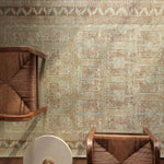 Featuring Magnus Rug by Jaipur Living at Amethyst Home. The Magnus design features a traditional pattern of small medallions set against a warm tan and beige backdrop, highlighted by subtle blue accents. Its vintage, distressed finish adds character and charm, making it feel like a treasured heirloom from the very first step.Hand Tufted100% PET YarnCSN02 Cas. Amethyst Home provides interior design, new home construction design consulting, vintage area rugs, and lighting in the Monterey metro area.