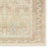 Featuring Magnus Rug by Jaipur Living at Amethyst Home. The Magnus design features a traditional pattern of small medallions set against a warm tan and beige backdrop, highlighted by subtle blue accents. Its vintage, distressed finish adds character and charm, making it feel like a treasured heirloom from the very first step.Hand Tufted100% PET YarnCSN02 Case. Amethyst Home provides interior design, new home construction design consulting, vintage area rugs, and lighting in the Seattle metro area.