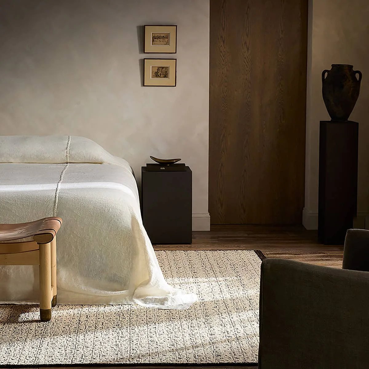 Featuring Eliza Merwyn Rug by Jaipur Living at Amethyst Home. Bring home effortless sophistication with Merwyn. Fine merino wool in a grounding neutral color palette is handwoven with a comfortable high-low pile. Modern yet understated, brings timeless elegance that serves as a beautiful backdrop to any design type.
ELZ0495% Wool 5% CottonELZ04 Eliza Merwyn. Amethyst Home provides interior design, new home construction design consulting, vintage area rugs, and lighting in the Charlotte metro area.