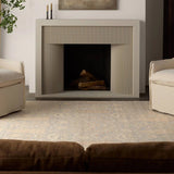 Featuring Onessa Delwyn Hand-Knotted Rug by Jaipur Living at Amethyst Home. The Onessa Delwyn marries traditional motifs with soft, subdued colorways for the perfect blend of fresh and time-honored style. These hand-knotted wool rugs feature hand-sheared quality with a coveted vintage look. The Delwyn rug features distressed Tree of Life patterns granting adde. Amethyst Home provides interior design, new home construction design consulting, vintage area rugs, and lighting in the Dallas metro area.