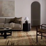 Featuring Ozzan Kian Hand-Knotted Rug by Jaipur Living at Amethyst Home. Resembling the allure of a terracotta landscape, this abstract beauty gives way to a space calling for a neutral masterpiece. The Kian design is stylish durability at its best, made of 100% wool for optimum durability yielding easy care for lived-in spaces.Hand Knotted100% WoolOZZ01 Ozzan . Amethyst Home provides interior design, new home construction design consulting, vintage area rugs, and lighting in the Omaha metro area.