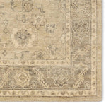 Featuring Rhan Hand-Knotted Rug by Jaipur Living at Amethyst Home. Where durability, style, and comfort come together, the Rhan rug's intricate design and sandy tones seamlessly settle into any space. This artisan-made rug is hand knotted, hand-carded, and handspun in India. It's soft to the touch and doesn't stain easily, so you can live more and worry less.. Amethyst Home provides interior design, new home construction design consulting, vintage area rugs, and lighting in the Houston metro area.