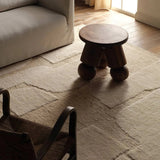 Featuring Riya Hand-Knotted Rug by Jaipur Living at Amethyst Home. The Lasden Riya redefines contemporary style with large-scale geometric patterns hand-knotted on plush wool. The Riya design offers an inviting softness underfoot, while pleasing the eyes with its neutral tones and visual interest. A textured high-low effect brings the Brutalist pattern to life. Amethyst Home provides interior design, new home construction design consulting, vintage area rugs, and lighting in the Dallas metro area.