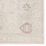Featuring Saffron Rug by Jaipur Living at Amethyst Home. The Saffron design features a traditional pattern of small medallions, set against a warm tan and beige backdrop with subtle tan accents. Its vintage, distressed look adds character and charm, making it feel like a cherished heirloom from the very first step.Hand Tufted100% PET YarnCSN04 Casen SaffronBlo. Amethyst Home provides interior design, new home construction design consulting, vintage area rugs, and lighting in the Boston metro area.