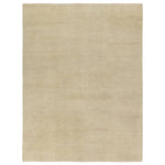 Featuring Saga Origin Hand-Knotted Rug by Jaipur Living at Amethyst Home. The sophisticated Saga Origin lends balance and a relaxed, grounding vibe to modern interiors. The Origin area rug anchors a space with a solid, subtly striated design in a neutral, ivory colorway. Hand knotted by skilled artisans, this durable wool accent marries simplicity and lu. Amethyst Home provides interior design, new home construction design consulting, vintage area rugs, and lighting in the Laguna Beach metro area.