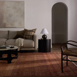 Featuring Someplace In Time Arial Hand-Knotted Rug by Jaipur Living at Amethyst Home. Whimsical colorways combine with the opulent detail of a traditional-inspired pattern; the Someplace in Time Arial represents nostalgia and progression, heritage and the contemporary. The Arial rug features warm tones, oxidized to get the vintage feel and look.  Its tradit. Amethyst Home provides interior design, new home construction design consulting, vintage area rugs, and lighting in the Park City metro area.