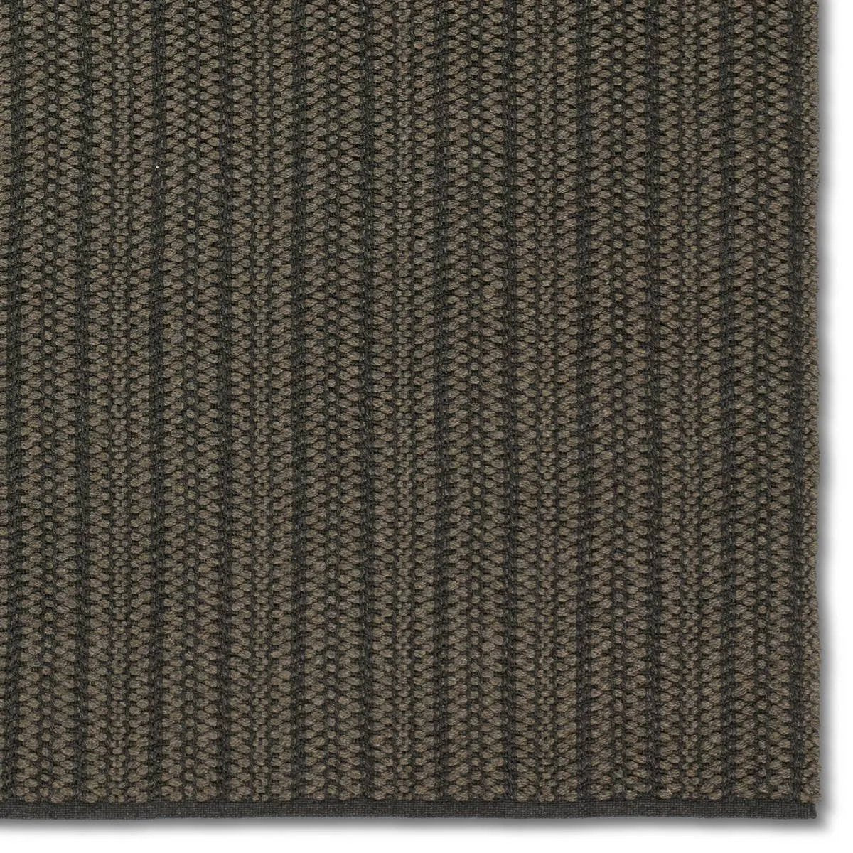 Featuring Talin Elmas Rug by Jaipur Living at Amethyst Home. Handwoven of thick and durable performance fibers, the Talin Elmas offers a sturdy accent with evocative texture to any space. Neutral, versatile colorways combine with an undulating striped weave for a not-so-solid, but perfectly grounding, modern design. The Elmas design?s gray and charcoal h. Amethyst Home provides interior design, new home construction design consulting, vintage area rugs, and lighting in the Laguna Beach metro area.