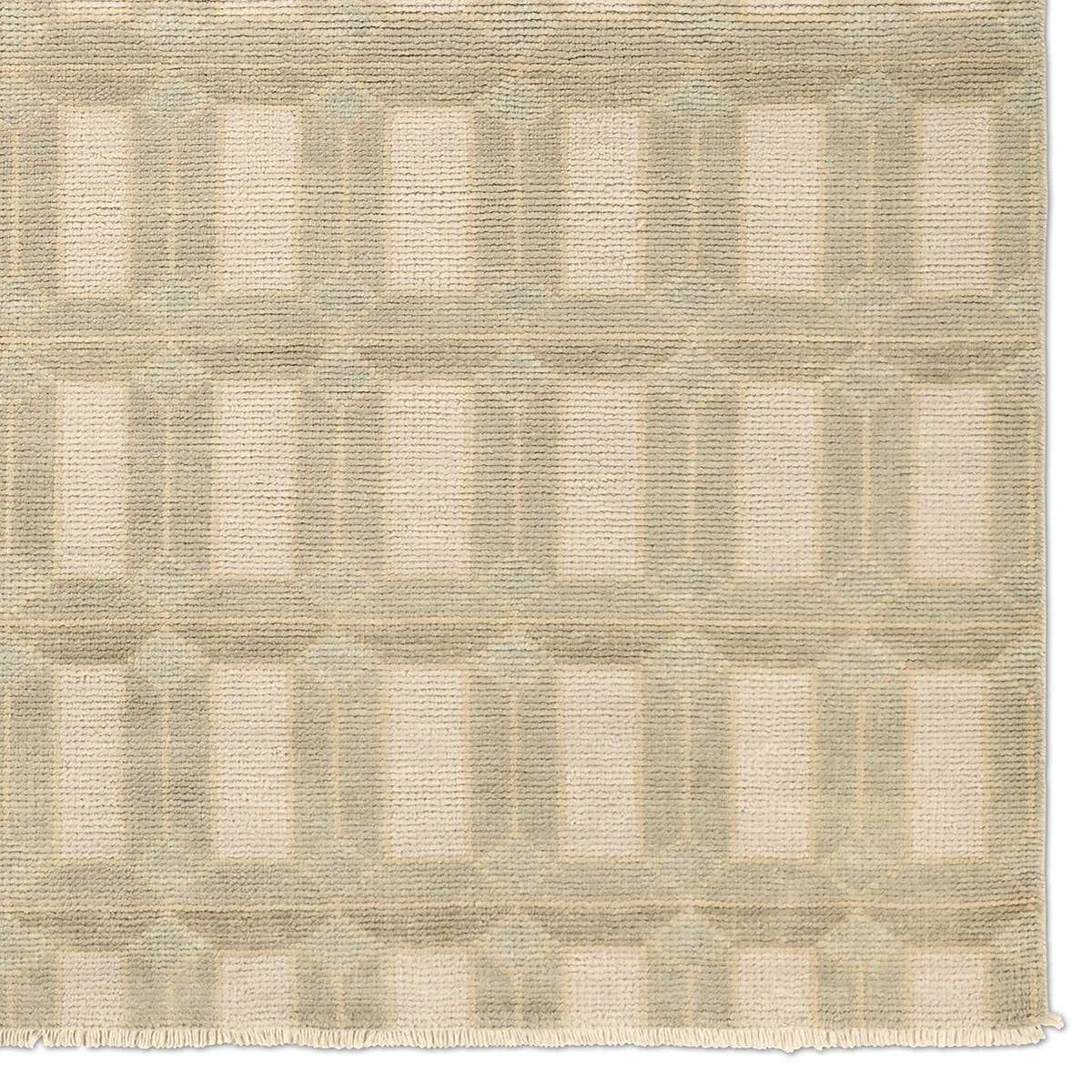 Featuring Vaila Hand-Knotted Rug by Jaipur Living at Amethyst Home. The Vaila design reinvents timeless geometric grid patterns, fusing classic charm with a modern edge. Soft beige tones elevate any mid-century modern space, while naturally stain-resistant wool handles medium-traffic areas, kids, and pets with ease. A durable yet stylish foundation, this . Amethyst Home provides interior design, new home construction design consulting, vintage area rugs, and lighting in the Los Angeles metro area.