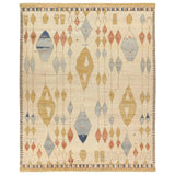 Featuring Zaira Tonnara Hand-Knotted Rug by Jaipur Living at Amethyst Home. Enrich living spaces with the exotic allure of the Zaira Collection - a fusion of modern Moroccan designs and unparalleled craftsmanship. Handknotted in India with 22 knots per square inch, these rugs exude luxury and artistry. The Tonnara rug showcases an intriguing diamond pat. Amethyst Home provides interior design, new home construction design consulting, vintage area rugs, and lighting in the Winter Garden metro area.