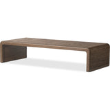 Leo Rustic Grey Coffee Table  Four Hands
