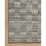 Featuring Amber Lewis x Loloi Marlowe Sky / Natural Rug by Loloi at Amethyst Home. The Marlowe Collection by Amber Lewis x Loloi is a handmade area rug with a coastal-inspired gridded design in natural color palettes. The rugs muted pattern adds understated depth with a durable, thick pile. This collection is hand-loomed of wool in India and Goodweave-certified. Amethyst Home provides interior design, new home construction design consulting, vintage area rugs, and lighting in the Miami metro area.