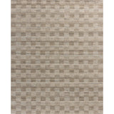 Featuring Amber Lewis x Loloi Marlowe Stone / Fog Rug by Loloi at Amethyst Home. The Marlowe Collection by Amber Lewis x Loloi is a handmade area rug with a coastal-inspired gridded design in natural color palettes. The rugs muted pattern adds understated depth with a durable, thick pile. This collection is hand-loomed of wool in India and Goodweave-certified,. Amethyst Home provides interior design, new home construction design consulting, vintage area rugs, and lighting in the Dallas metro area.