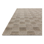 Featuring Amber Lewis x Loloi Marlowe Stone / Fog Rug by Loloi at Amethyst Home. The Marlowe Collection by Amber Lewis x Loloi is a handmade area rug with a coastal-inspired gridded design in natural color palettes. The rugs muted pattern adds understated depth with a durable, thick pile. This collection is hand-loomed of wool in India and Goodweave-certif. Amethyst Home provides interior design, new home construction design consulting, vintage area rugs, and lighting in the Scottsdale metro area.