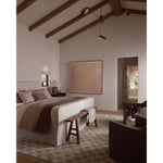 Featuring Amber Lewis x Loloi Marlowe Stone / Fog Rug by Loloi at Amethyst Home. The Marlowe Collection by Amber Lewis x Loloi is a handmade area rug with a coastal-inspired gridded design in natural color palettes. The rugs muted pattern adds understated depth with a durable, thick pile. This collection is hand-loomed of wool in India and Goodweave-certified. Amethyst Home provides interior design, new home construction design consulting, vintage area rugs, and lighting in the Seattle metro area.