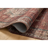 Featuring Anniston Machine Washable Spice / Multi Rug by Loloi at Amethyst Home. The Anniston Collection is a washable rug with traditional motifs in beautifully saturated and distressed tones. This durable area rug is power-loomed of polyester in China and designed for the busiest rooms of the home—living rooms, bedrooms, kitchens, hallways, and more. I. Amethyst Home provides interior design, new home construction design consulting, vintage area rugs, and lighting in the Laguna Beach metro area.